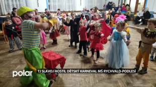 Děti z mateřské školy v Rychvaldě si užily karneval s klaunem Pepinem Prckem