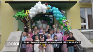 ZŠ v Ostravě-Petřkovicích naplnila obě třídy prvňáčků. V Ostravě nastoupilo do 1. třídy asi 2700 dětí