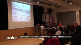 Vedení obvodu Ostrava-Jih řeší nevyhovující stav bytových domů v Bělském Lese