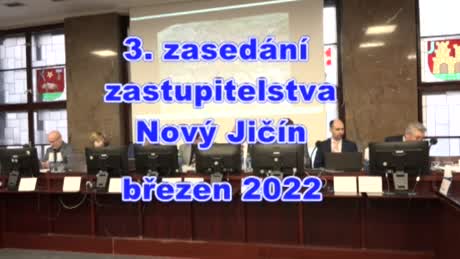 3. zasedání Zastupitelstva města Nový Jičín březen 2023